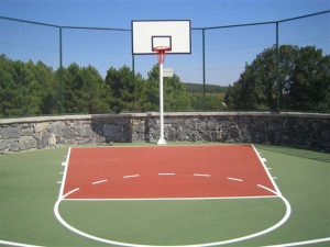 basket sahası ve teli
